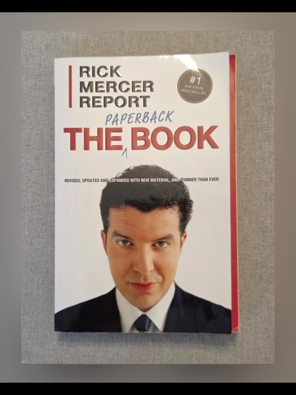 The Book By Rick Mercer